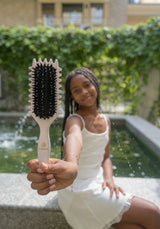 Brosse à cheveux démêlante